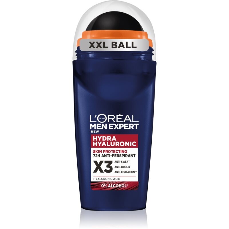 L’Oréal Paris Men Expert Hydra Hyaluronic antiperspirant roll-on for men 50 ml