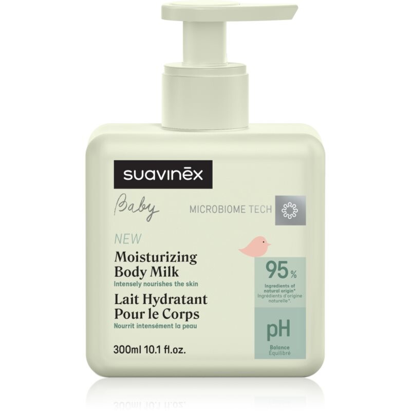 Suavinex Baby Moisturizing Body Milk moisturising body lotion for children from birth 300 ml