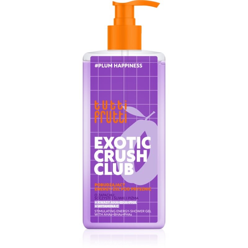 Farmona Tutti Frutti Exotic Crush Club energising shower gel With AHAs 400 ml