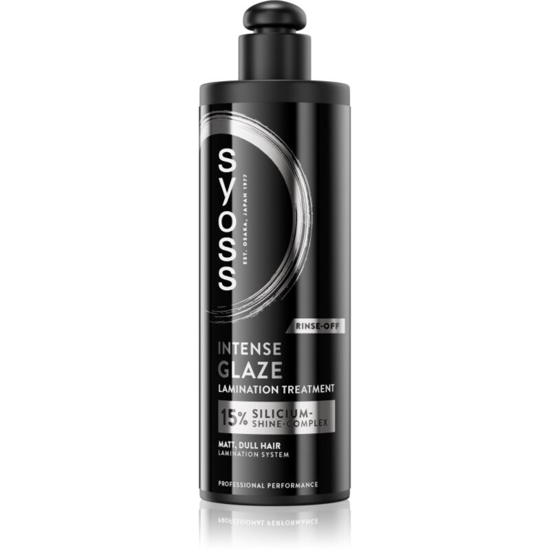 Syoss Intense Glaze Lamination Treatment intensive treatment for shiny and soft hair 200 ml