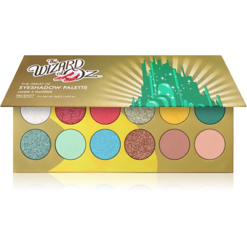Mad Beauty Wizard of Oz eyeshadow palette 12x2 g