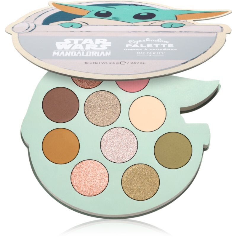 Mad Beauty Star Wars Grogu eyeshadow palette 10x2.5 g