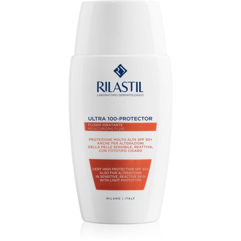 Rilastil Ultra 100-Protector moisturising protective fluid for sensitive skin SPF 50+ 50 ml