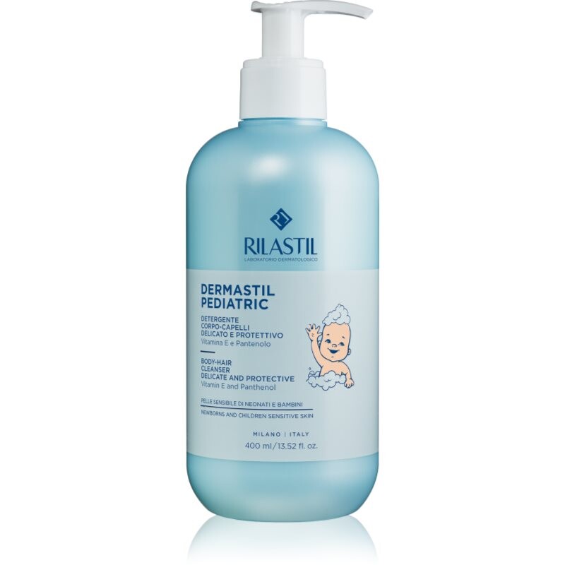 Rilastil Dermastil Pediatric delicate shower gel and shampoo for children 400 ml