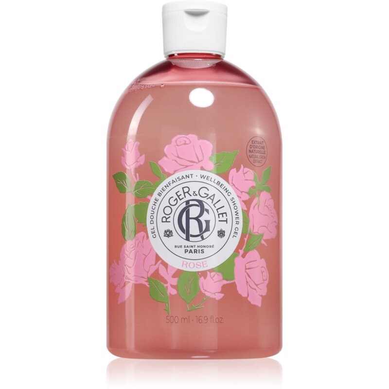 Roger & Gallet Rose perfumed shower gel 500 ml