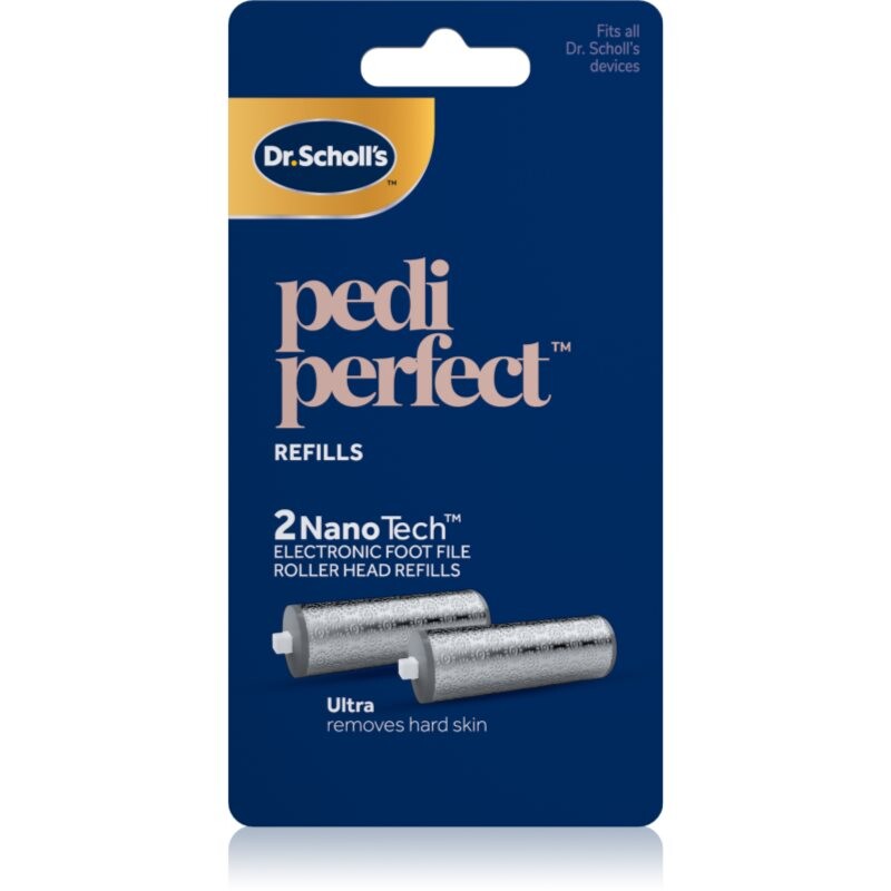Scholl Dr. Scholl's PediPerfect replacement heads for electronic foot file for hard skin 2 pc