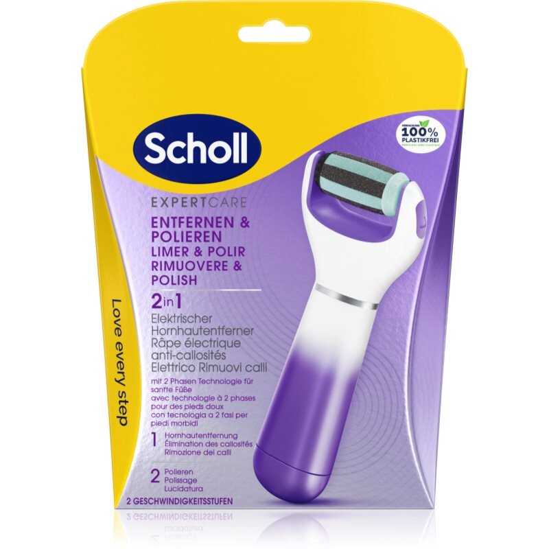 Scholl Expert Care File & Smooth electronic foot file 1 pc