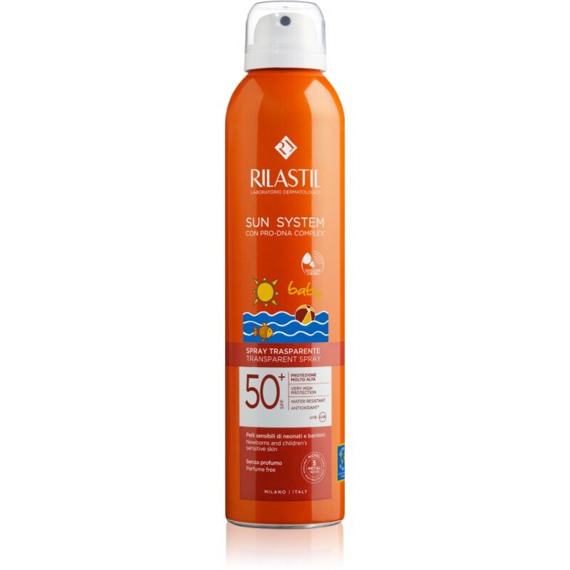 Rilastil Sun System Baby transparent sun spray SPF 50+ 200 ml
