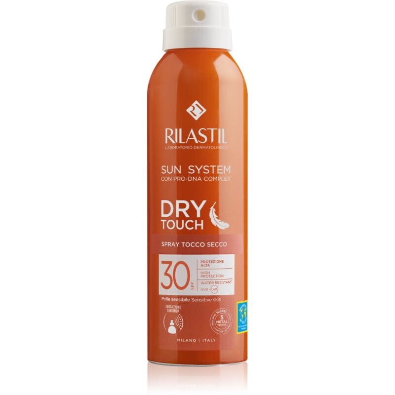 Rilastil Sun System Dry Touch protective sunscreen spray SPF 30 200 ml