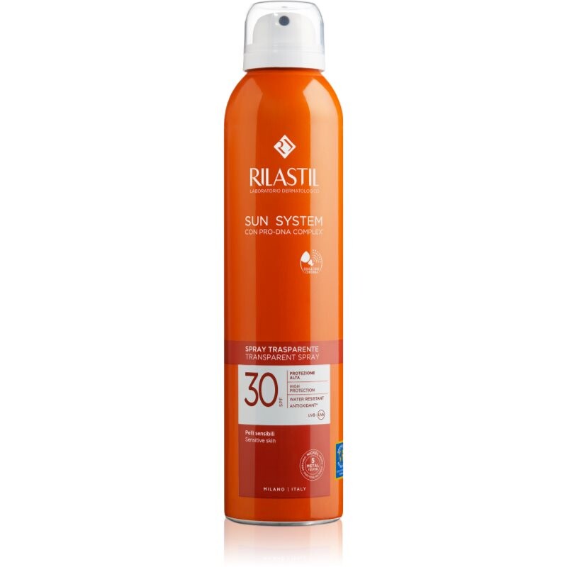 Rilastil Sun System transparent sun spray SPF 30 200 ml