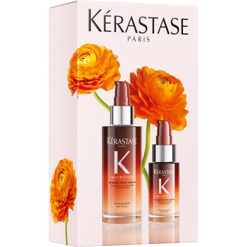 Kérastase Nutritive 8H Magic Night Serum gift set for dry hair