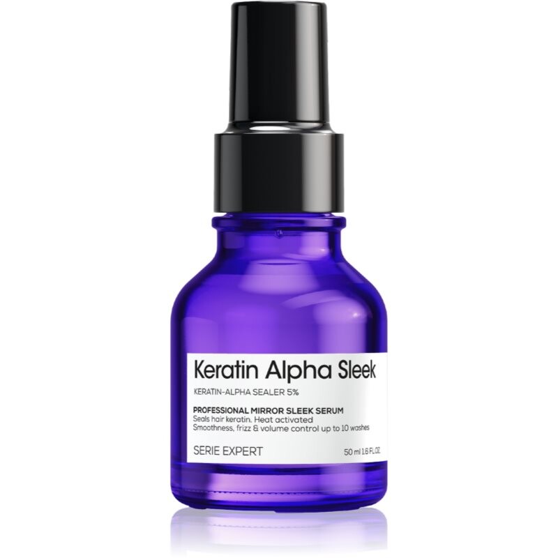 L’Oréal Professionnel Keratin Alpha Sleek Mirror Sleek Serum smoothing serum for shiny and soft hair 50 ml