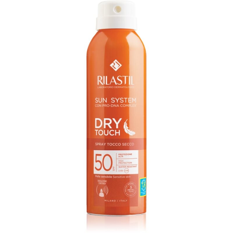 Rilastil Sun System Dry Touch protective sunscreen spray SPF 50 200 ml