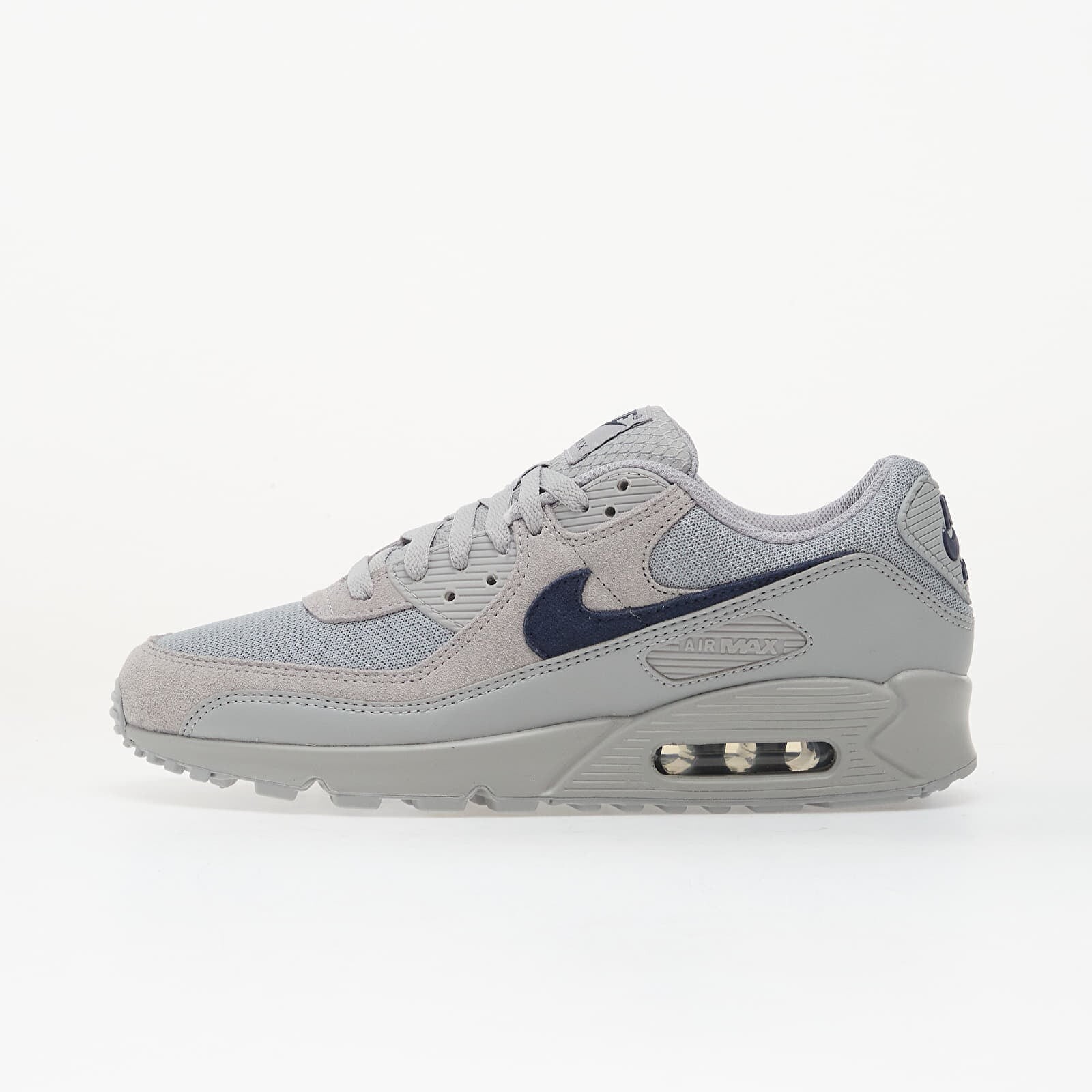 Sneakers Nike Air Max 90 Wolf Grey/ Midnight Navy-Wolf Grey UK 9