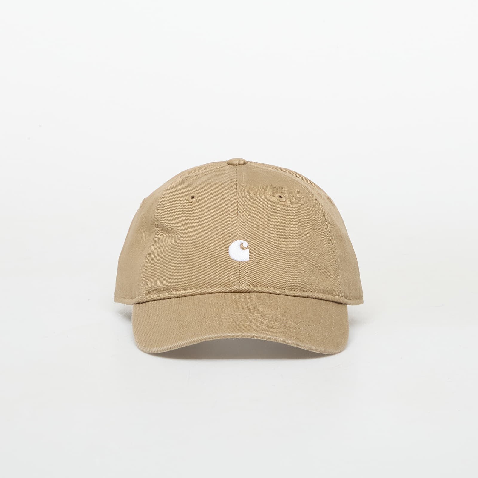 Carhartt WIP Madison Logo Cap Leather/ White Universal