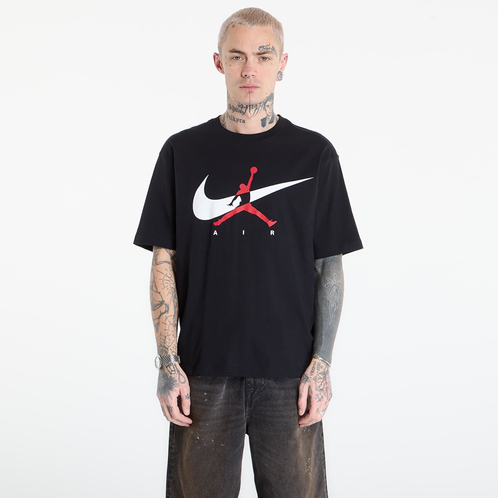 T-shirt Jordan Brooklyn Men's Jumpman T-Shirt Black/ White L