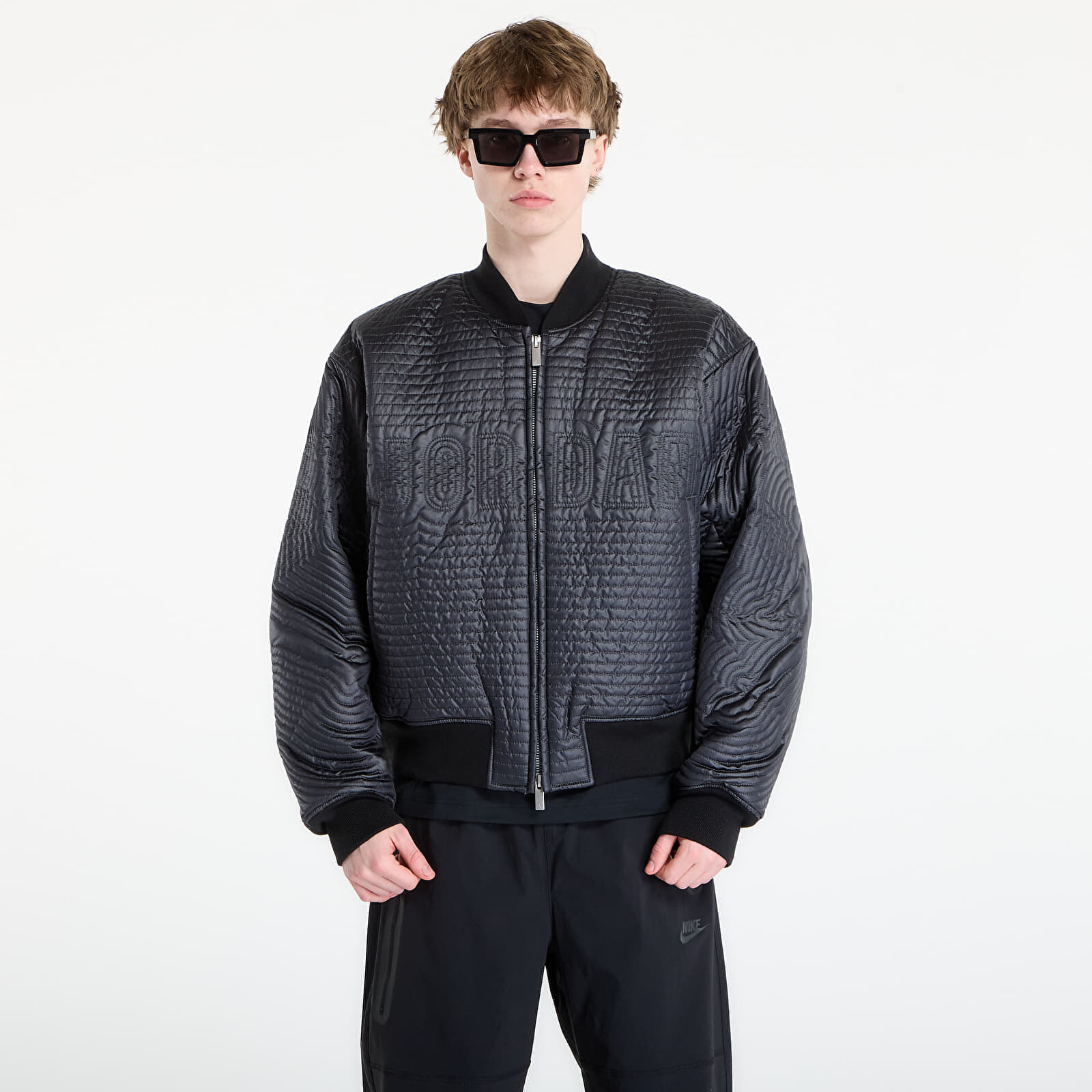 Jacket Jordan Flight Men's Nylon Varsity Jacket Black S