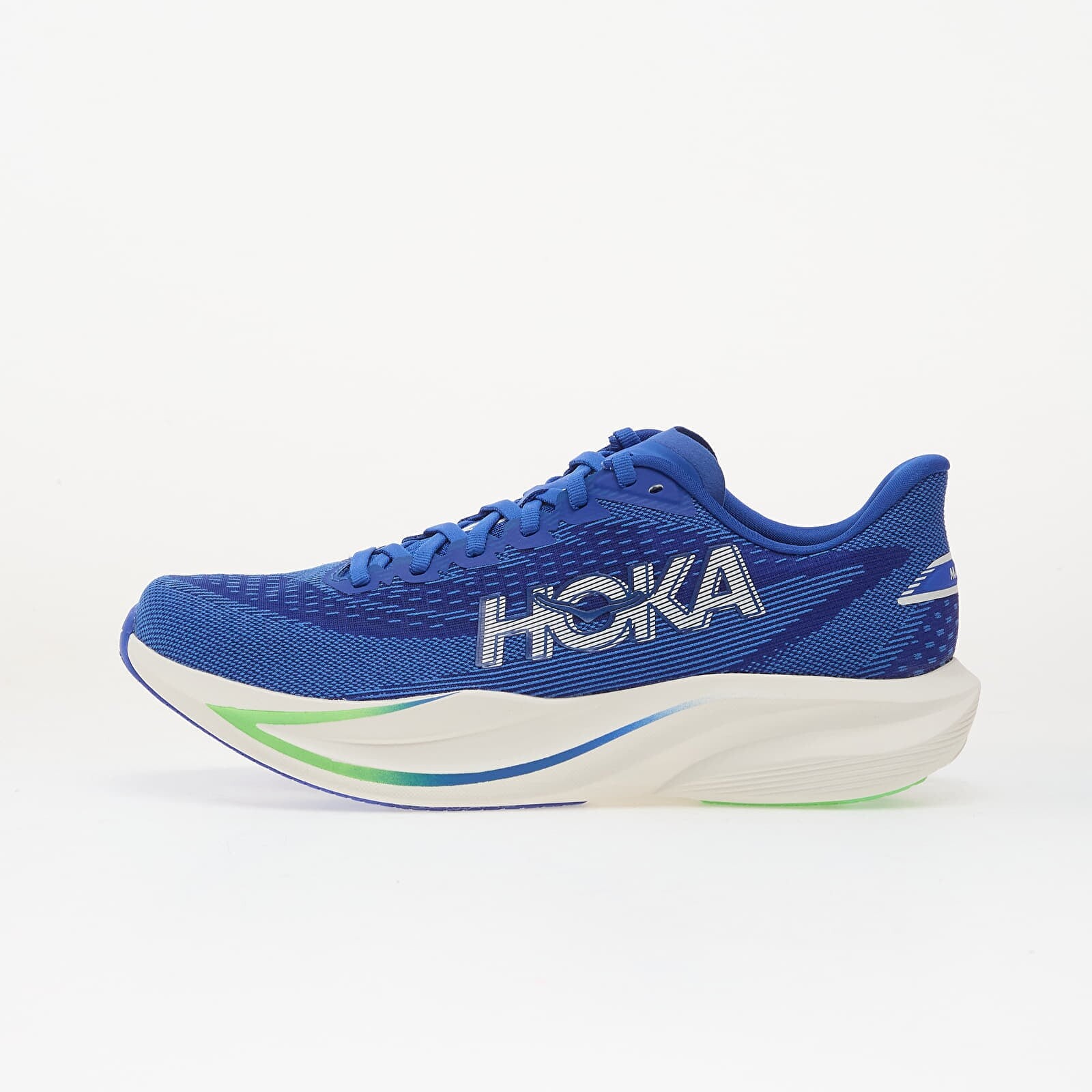 Sneakers Hoka® M Mach 7 Cobalt Blue/ Neon Green UK 7.5