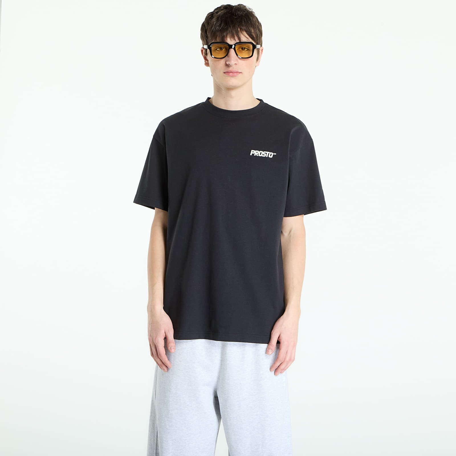T-shirt Prosto T-shirt Wear The Street Black XL