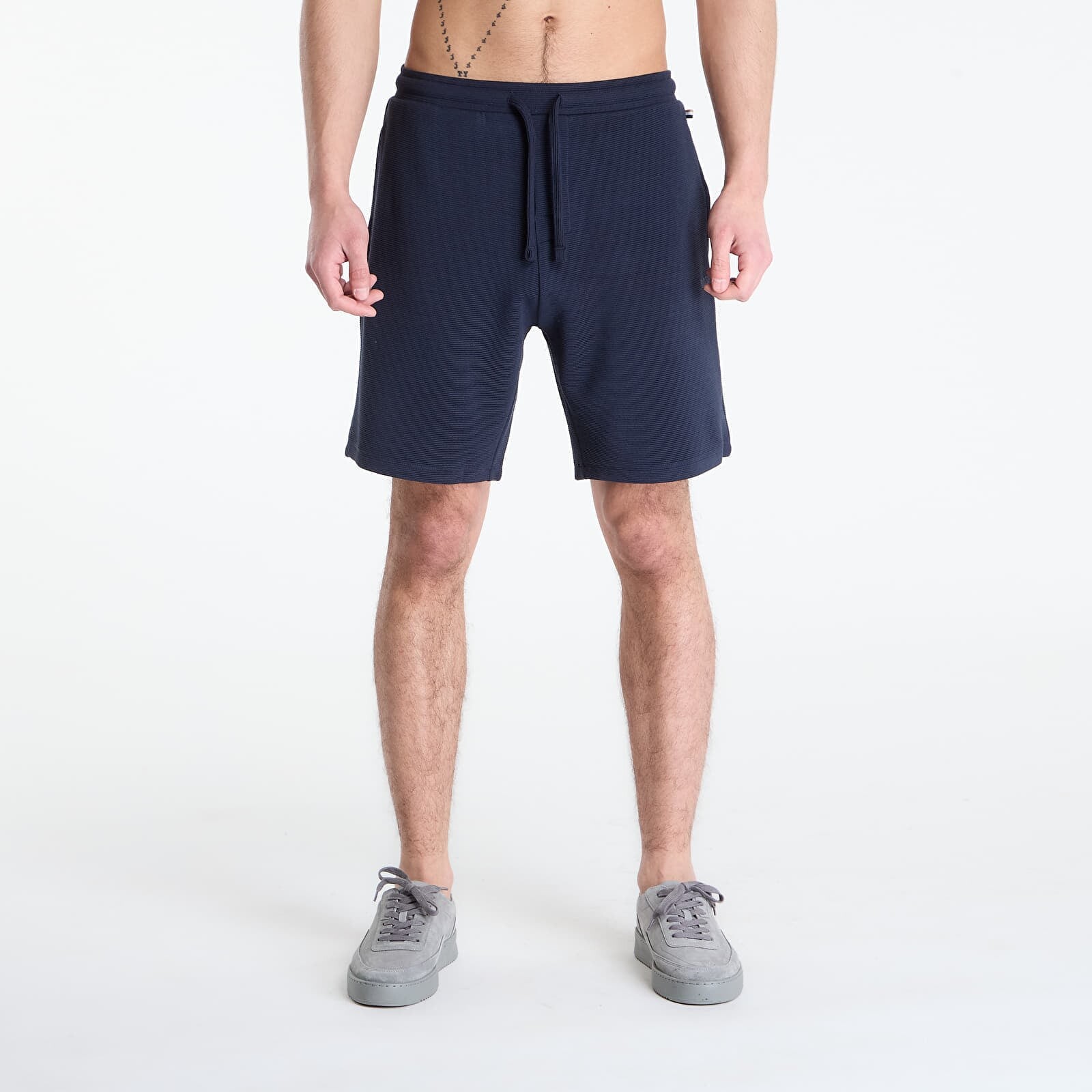 Hugo Boss Rib Shorts Blue XL