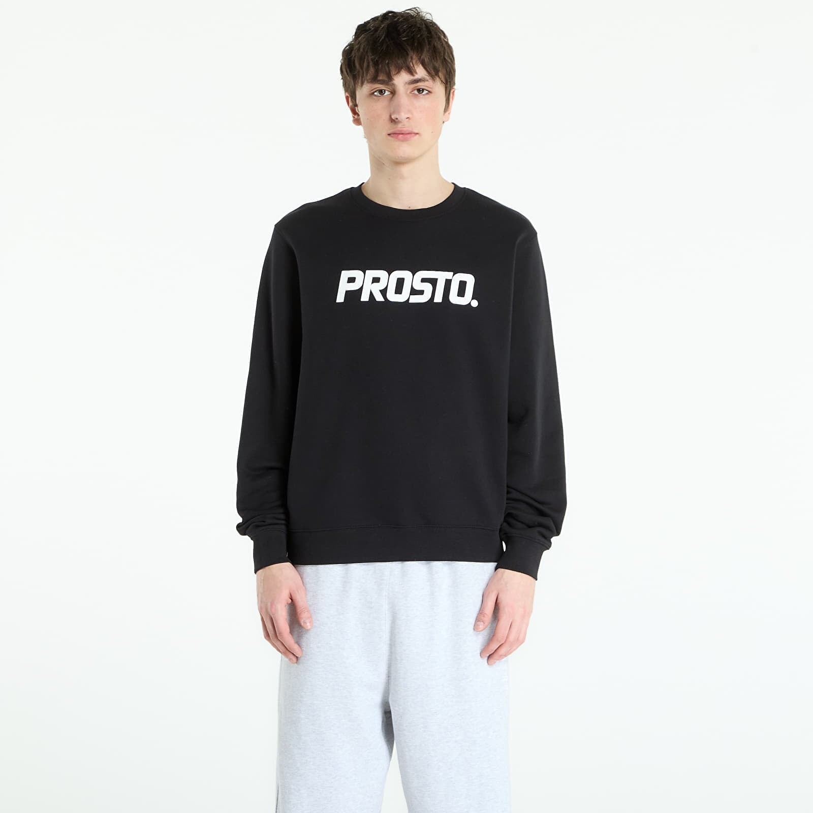 Sweatshirt Prosto Crewneck Old Logo Black M