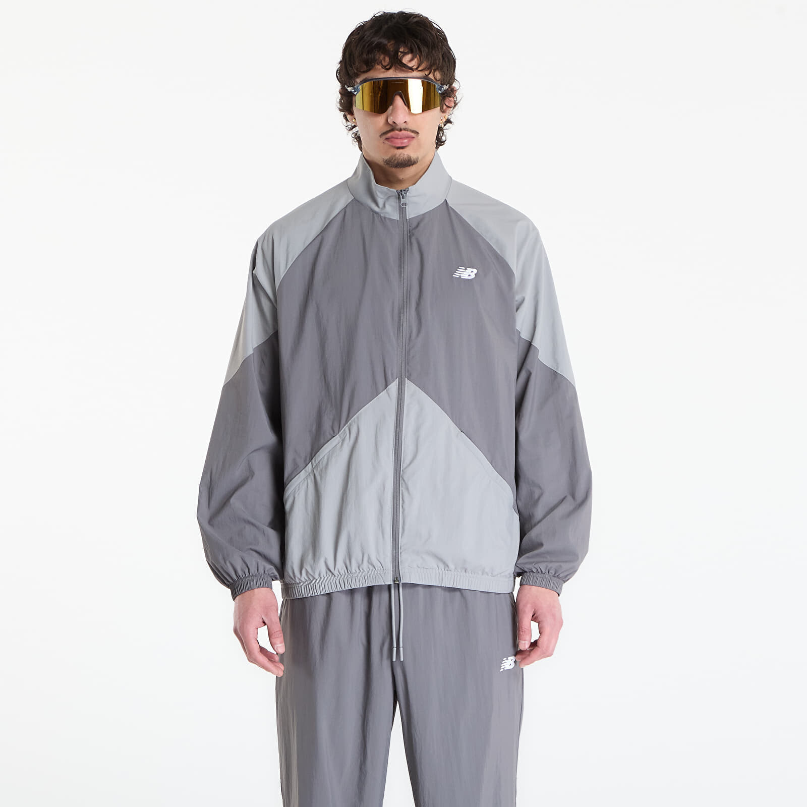Jacket New Balance Sport Legacy Jacket Grey L