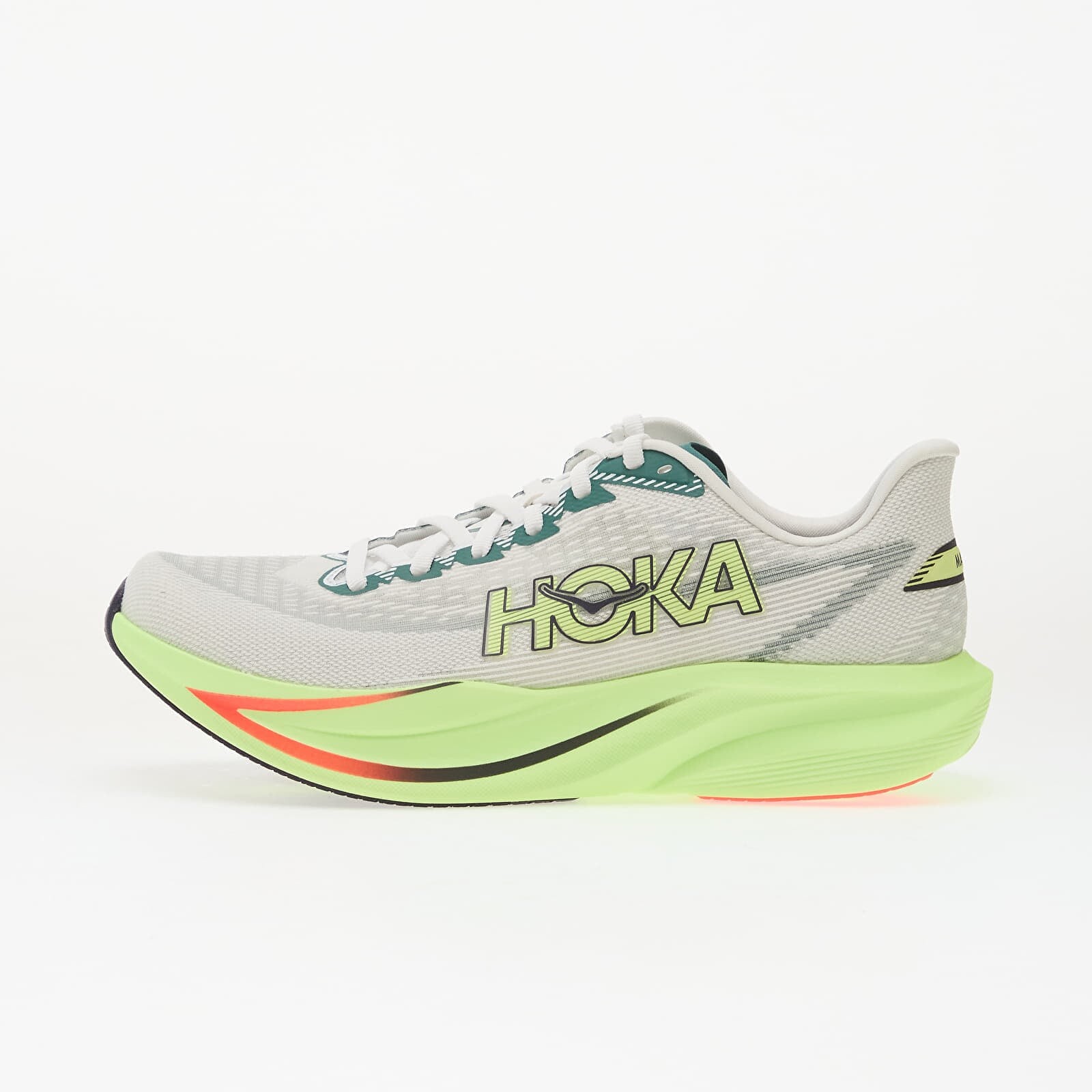 Sneakers Hoka® M Mach 7 Frost/ Neon Yuzu UK 9.5