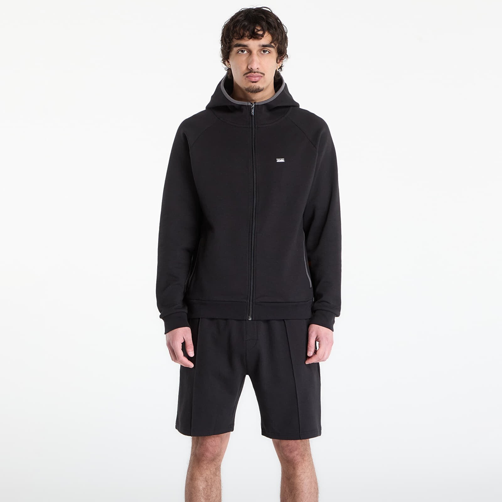 Sweatshirt Hugo Boss Sense Hooded Jacket Black M