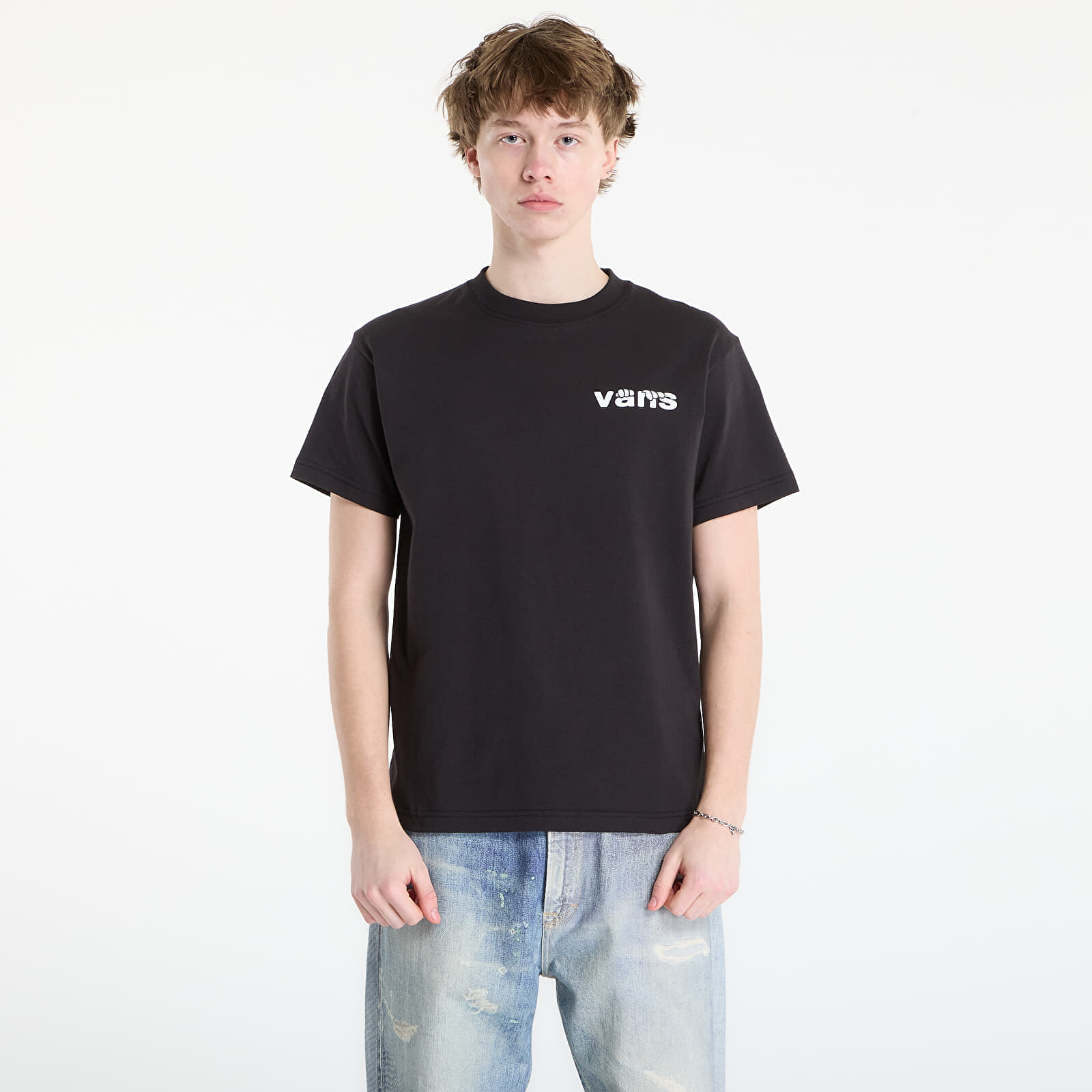 T-shirt Vans Keyhole Classic SS Tee Black S
