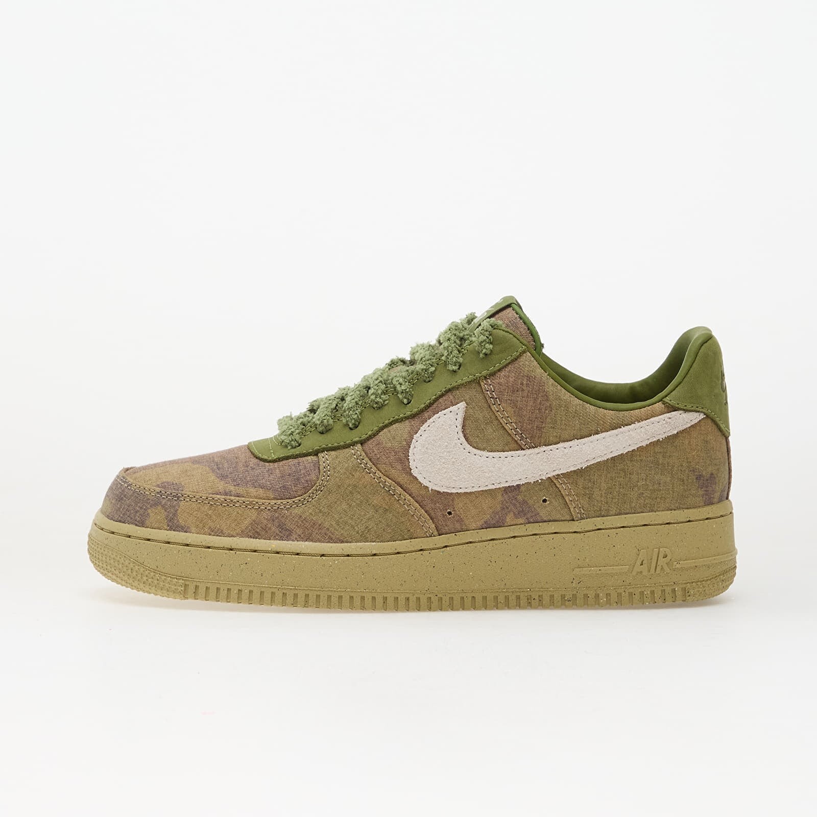 Sneakers Nike Air Force 1 Low Qs Camo Asparagus/ Wheat Grass-Aluminum-Phantom UK 6