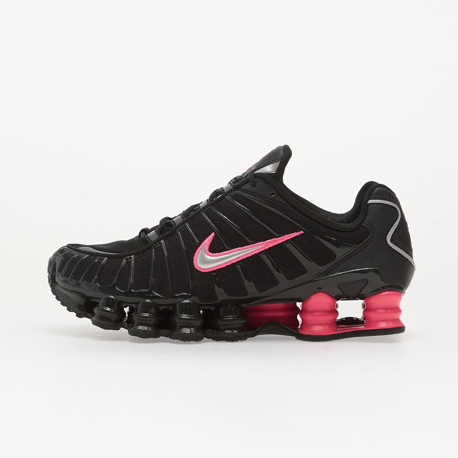 Sneakers Nike W Shox Tl Off Noir/ Metallic Silver-Hyper Pink UK 3.5