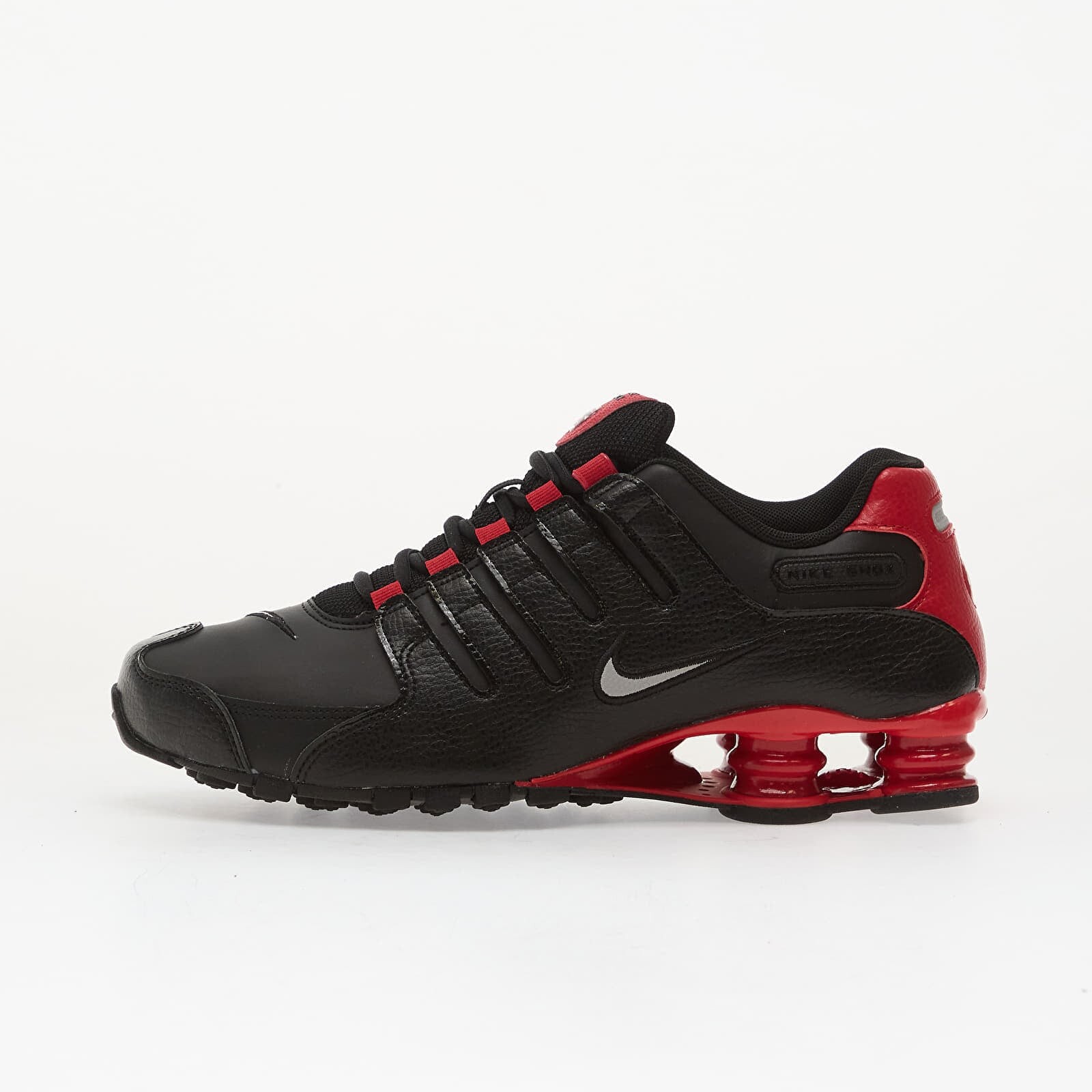 Sneakers Nike Shox Nz Black/ Flt Silver-Gym Red UK 8
