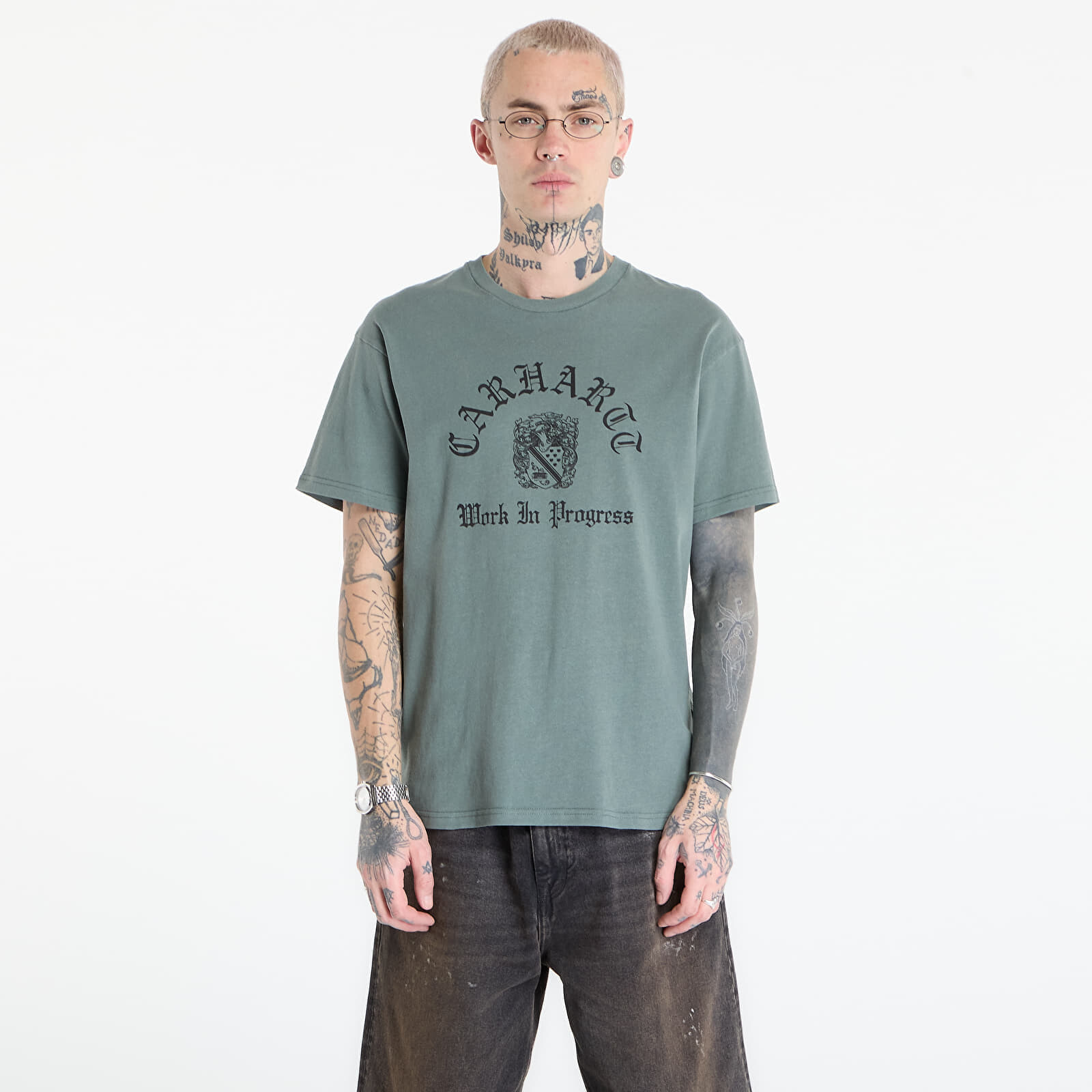 T-shirt Carhartt WIP S/S Coat Of Arms T-Shirt UNISEX Velvet Green XS