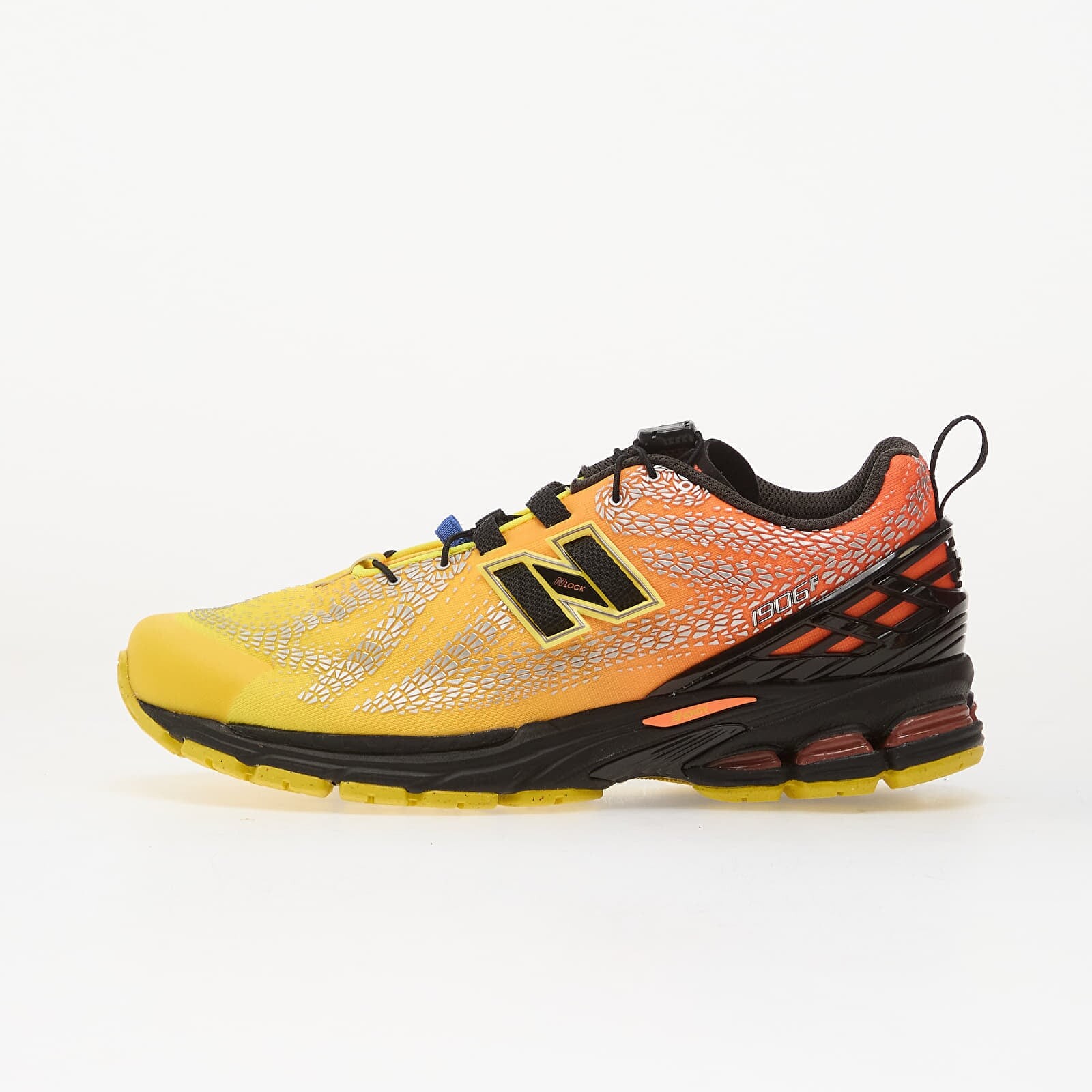 Sneakers New Balance 1906 Punch Yellow/ Tangerine Heat/ Black UK 9