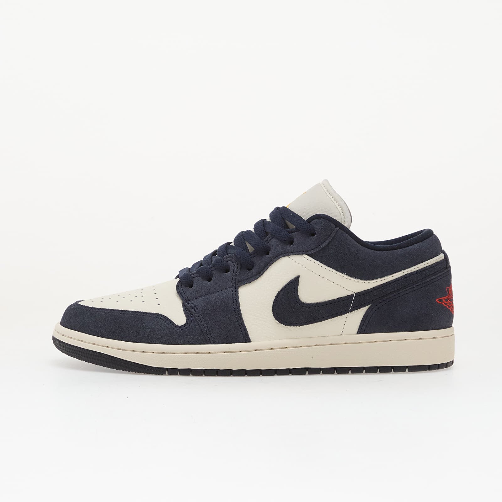 Sneakers Air Jordan 1 Low Se Obsidian/ Obsidian-University Gold UK 9