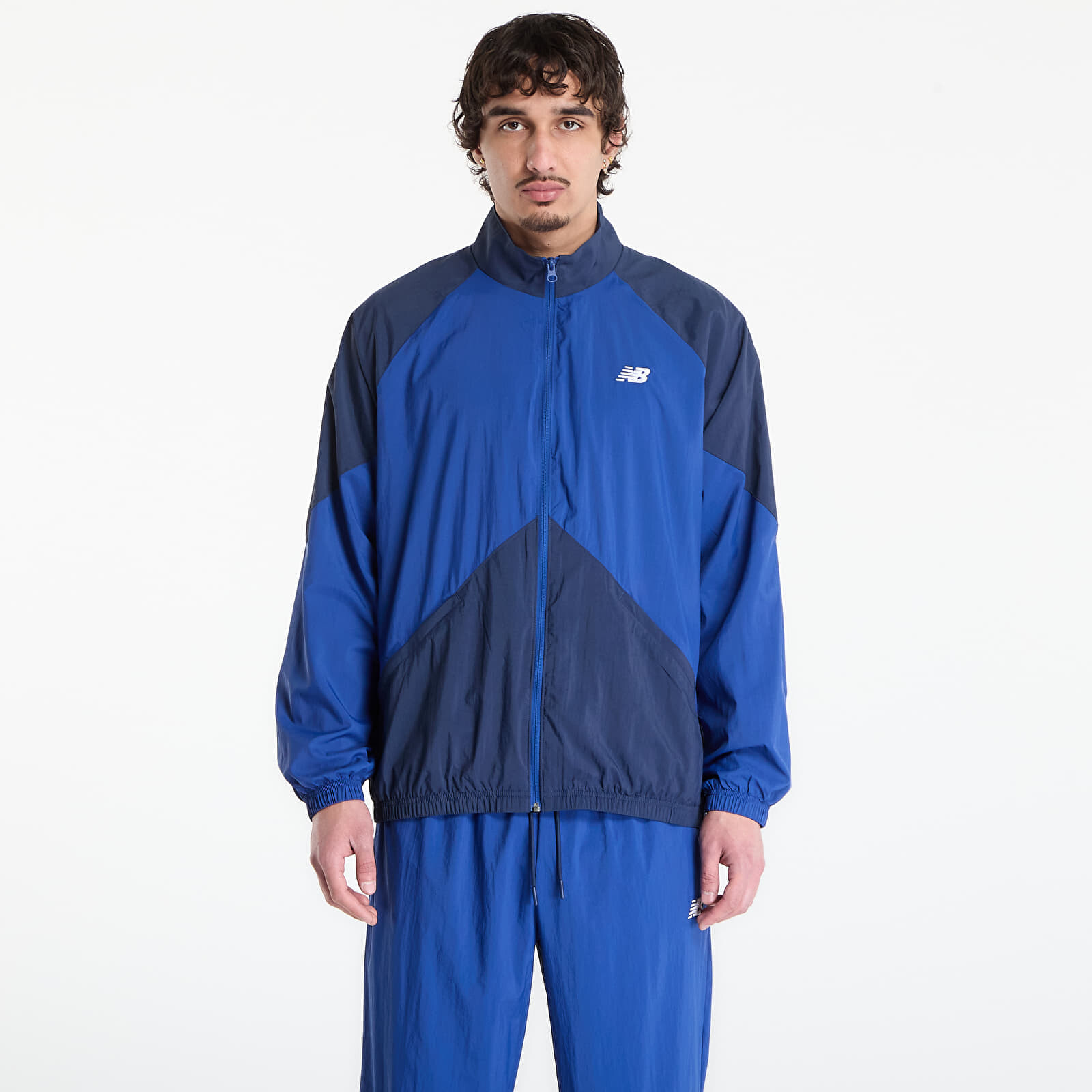 Jacket New Balance Sport Legacy Jacket Blue XL