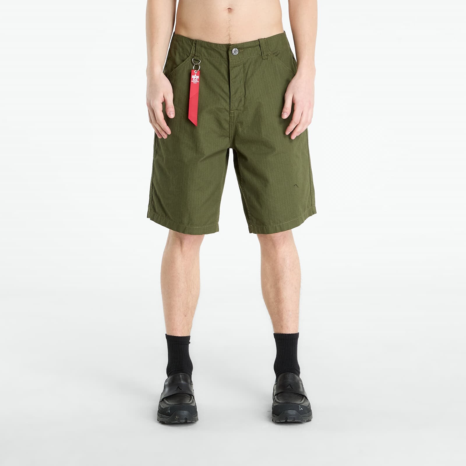 Alpha Industries P41 HBT Combat Short Dark Olive L/XL