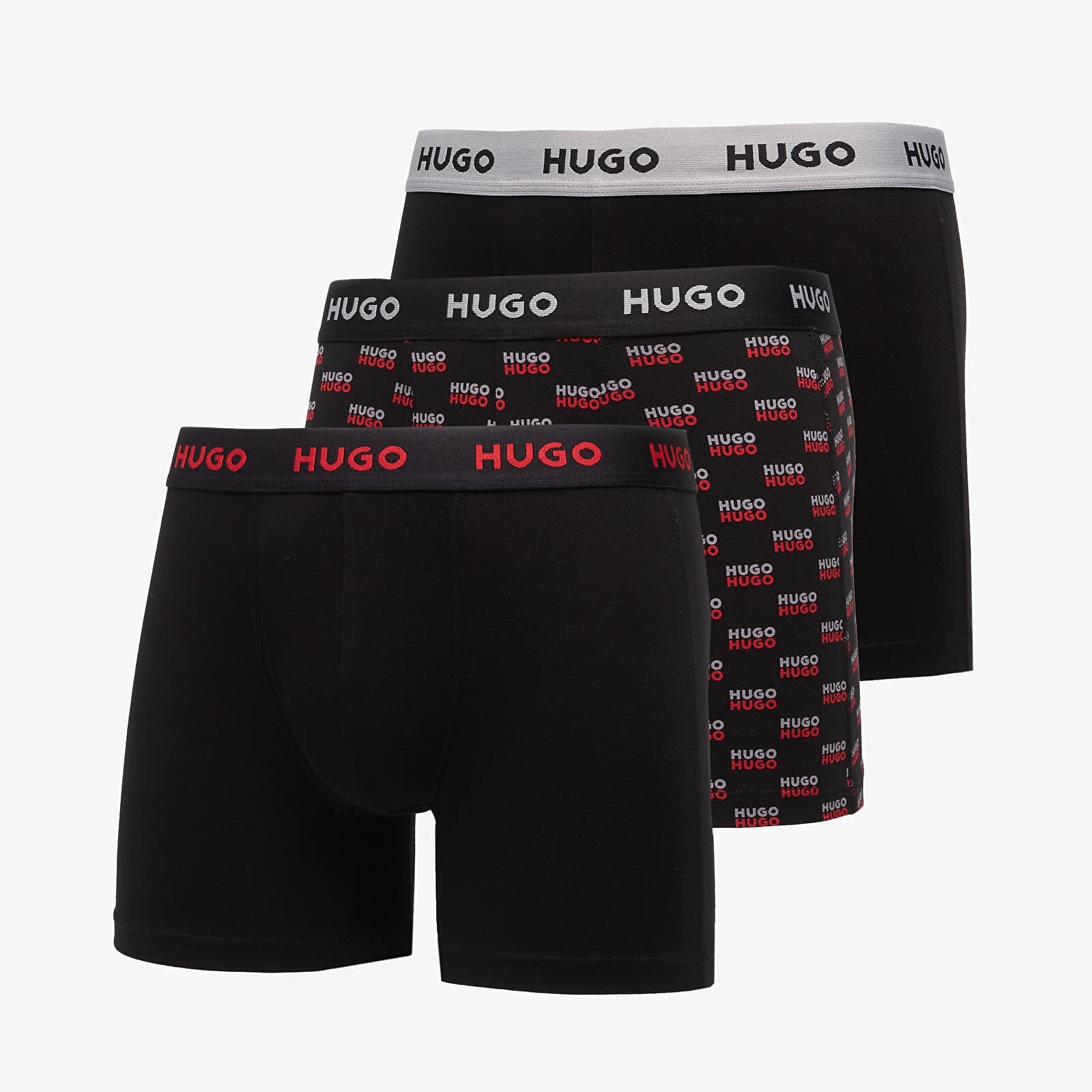 Hugo Boss Boxer Briefs 3-Pack Design Black L