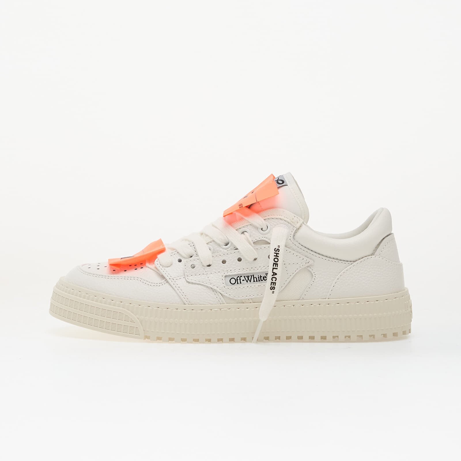 Sneakers Off-White W-Low Top 3.0 Off Court White-Orange UK 5