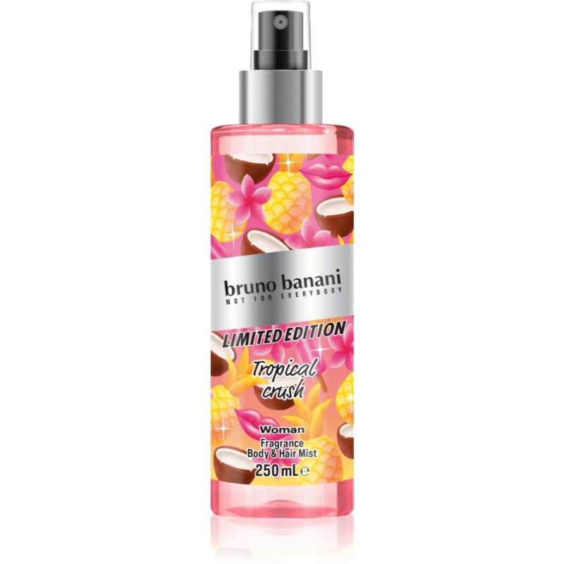 Bruno Banani Limited Edition Tropical Crush scented body spray for women 250 ml