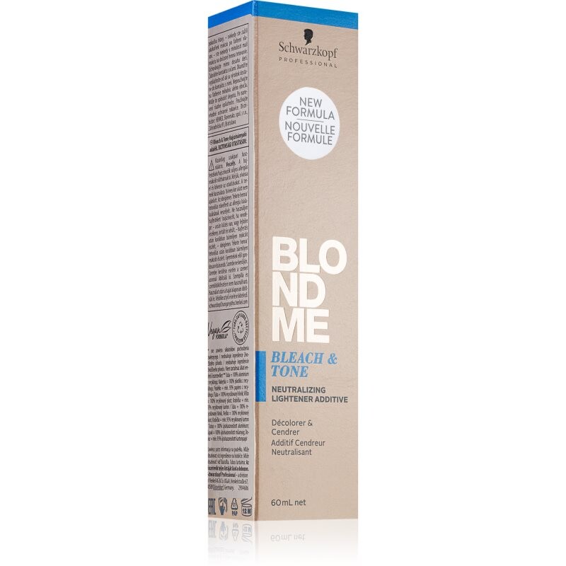 Schwarzkopf Professional Blondme Bleach & Tone lightening and toning additive shade Violet Additive 60 ml
