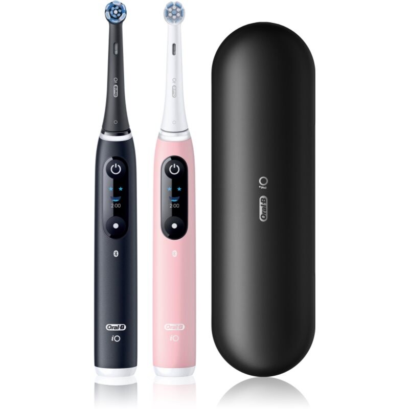 Oral-B iO6 Connected Coach electric toothbrush with bag DUO-PACK 2 pc