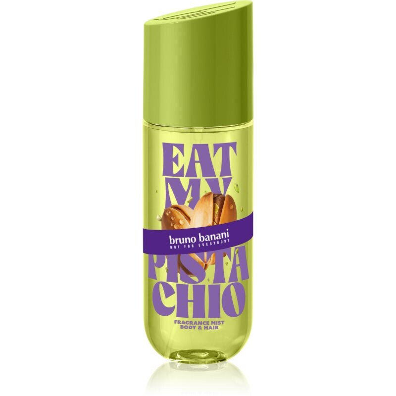 Bruno Banani Eat My Pistachio scented body spray unisex 236 ml
