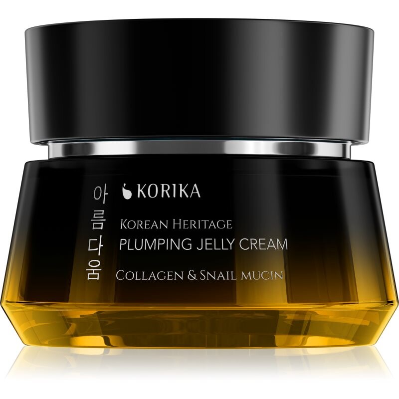 KORIKA Korean Heritage Collagen & Snail Mucin Plumping Jelly Cream anti-ageing cream with collagen 50 ml