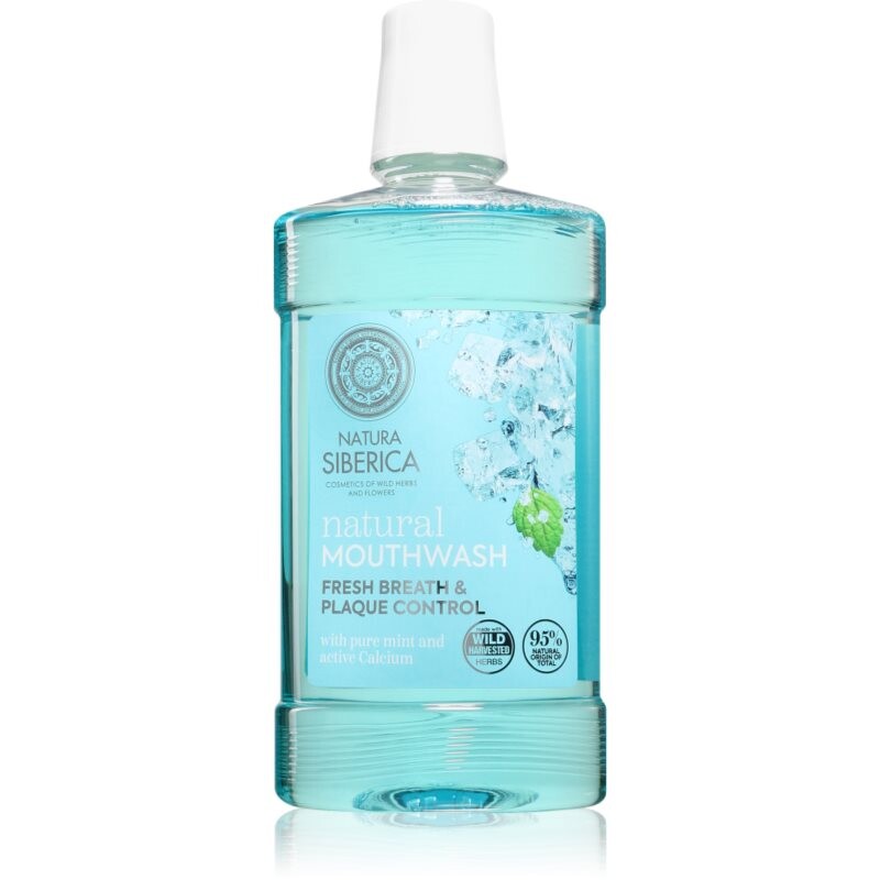 Natura Siberica Natural Mouthwash Fresh Breath & Plaque Control mouthwash for fresh breath 520 ml