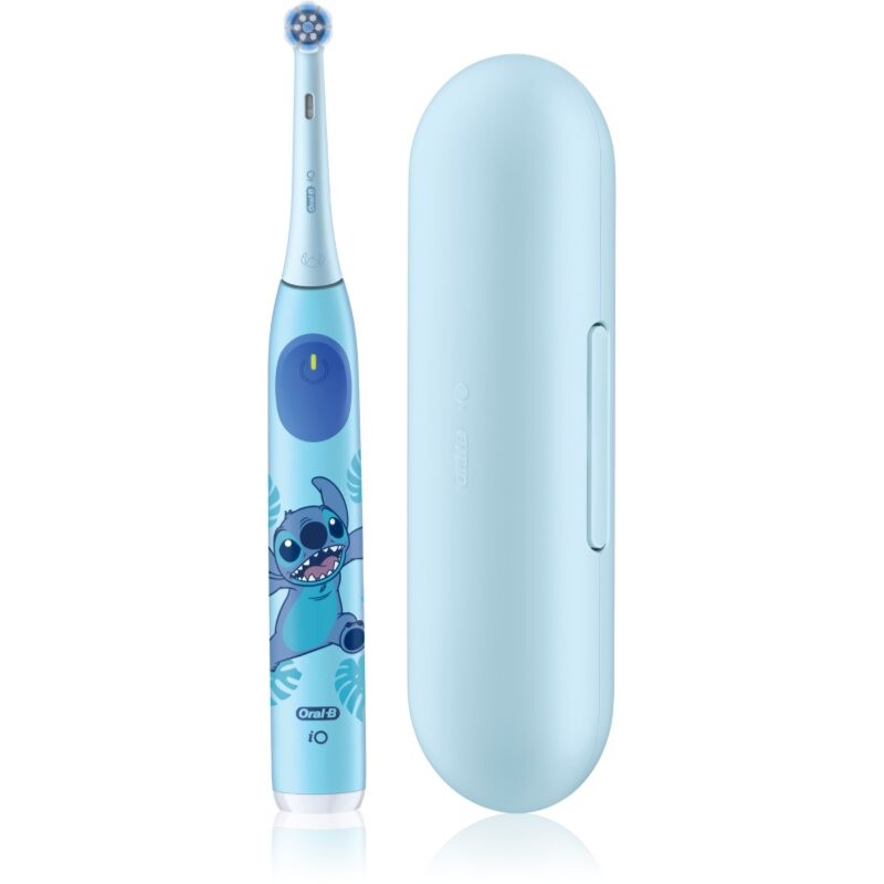 Oral-B iO Kids Disney Stitch electric toothbrush for children with travel case 6 y+ 1 pc