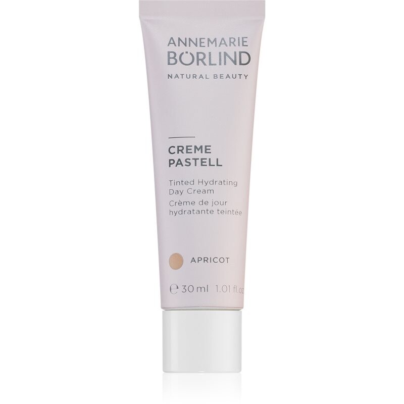 ANNEMARIE BÖRLIND CREME PASTELL tinted hydrating cream shade Apricot 30 ml
