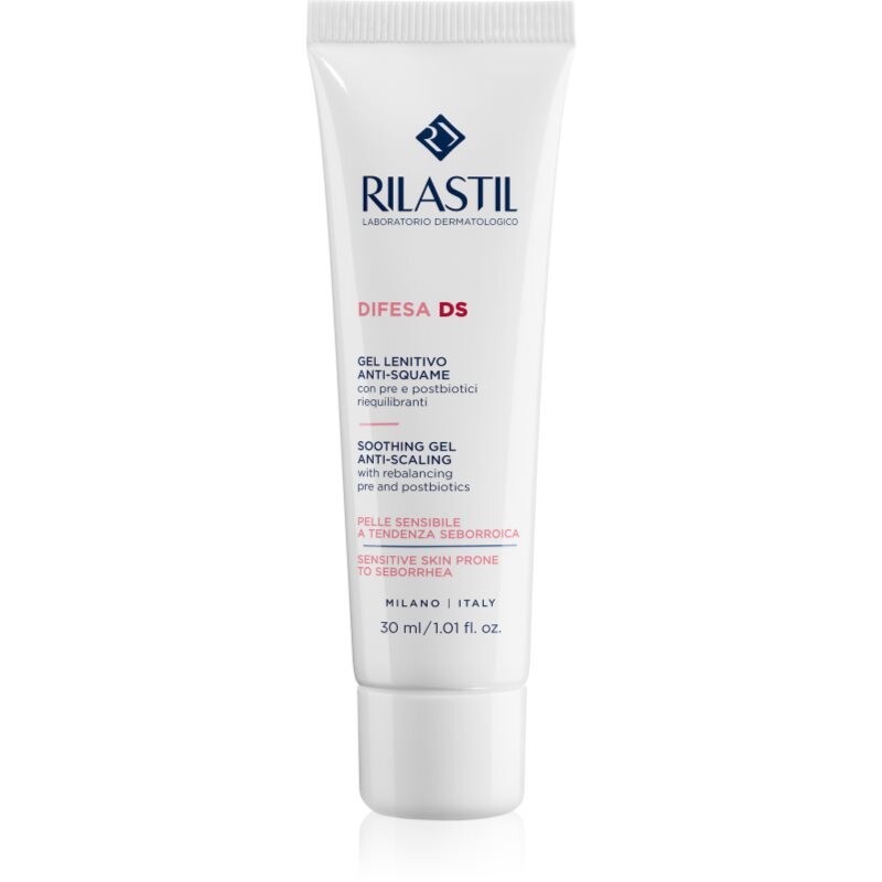 Rilastil Difesa DS moisturising and soothing gel for seborrheic dermatitis 30 ml