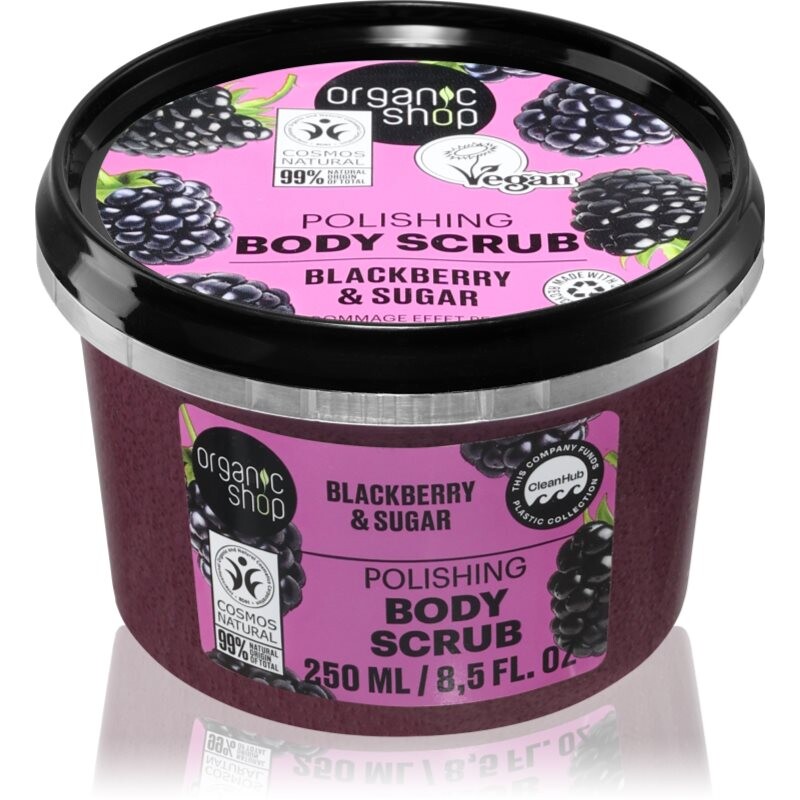Organic Shop Body Scrub Blackberry & Sugar smoothing body scrub 250 ml