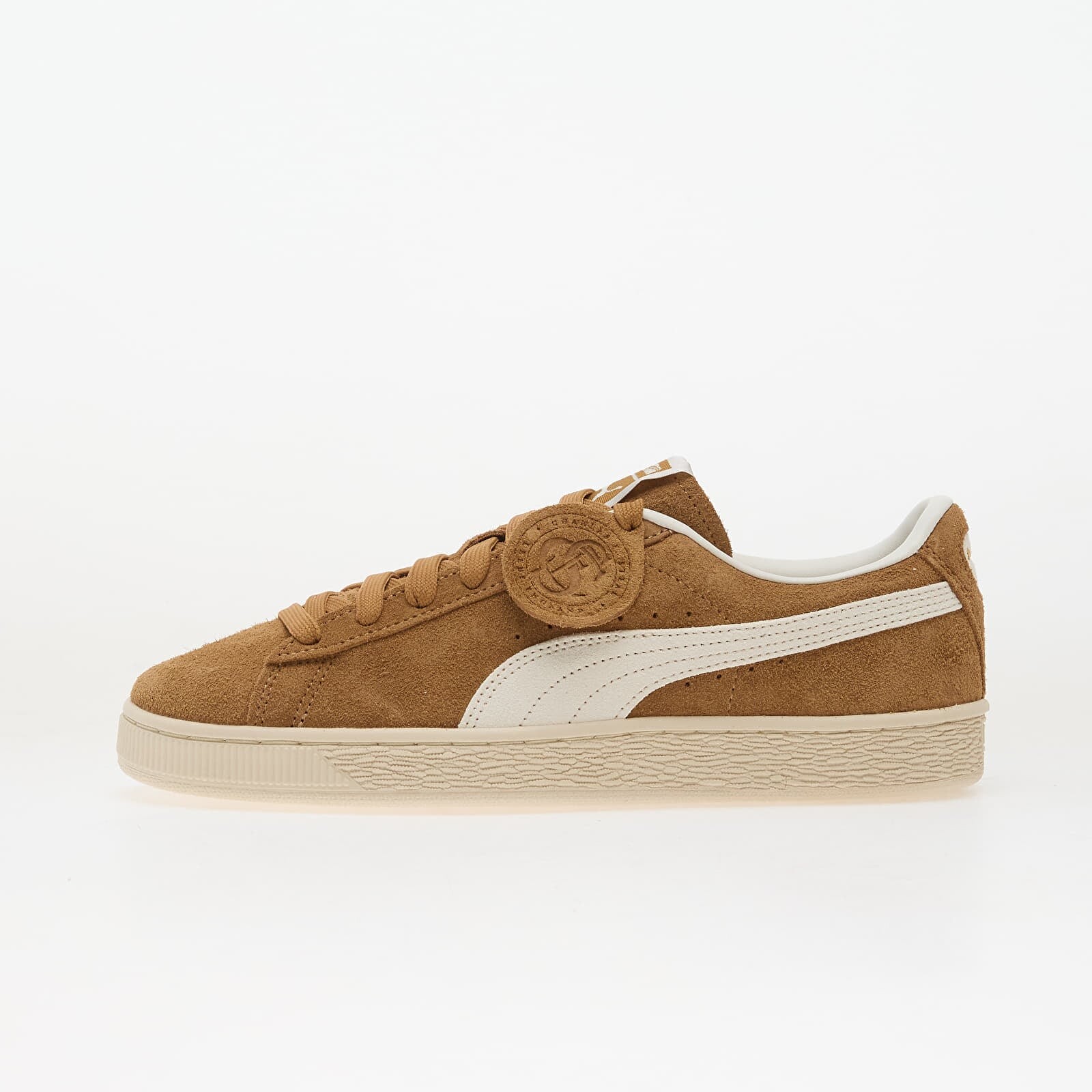 Sneakers Puma Suede Charles F. Stead V Honey Butter-Puma White UK 9.5